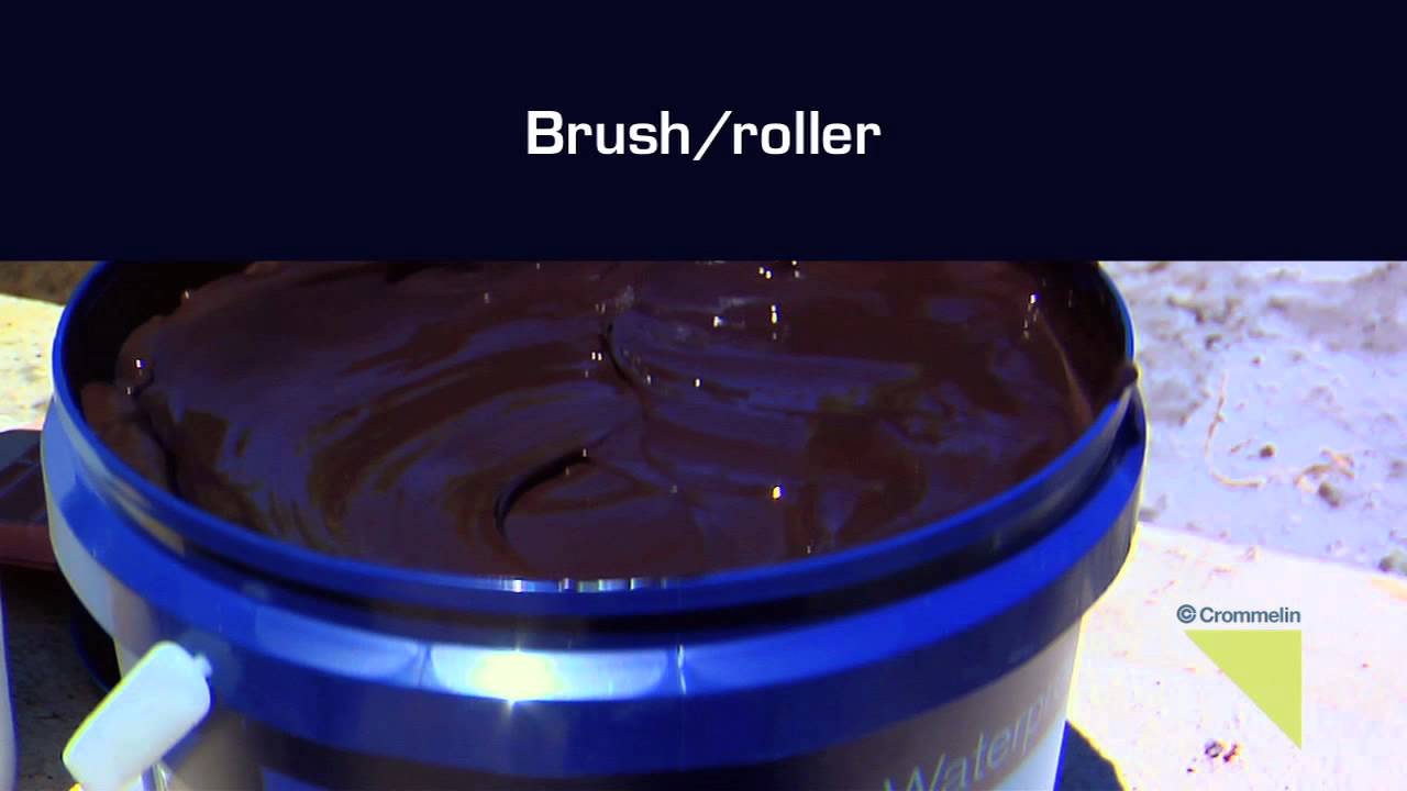 Water based bitumen paint